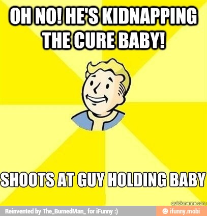 (OH NO! HE'S KIDNAPPING)
THE
CURE BABY!)
SHOOIS/ATIGUMHOLDINGIBABY
