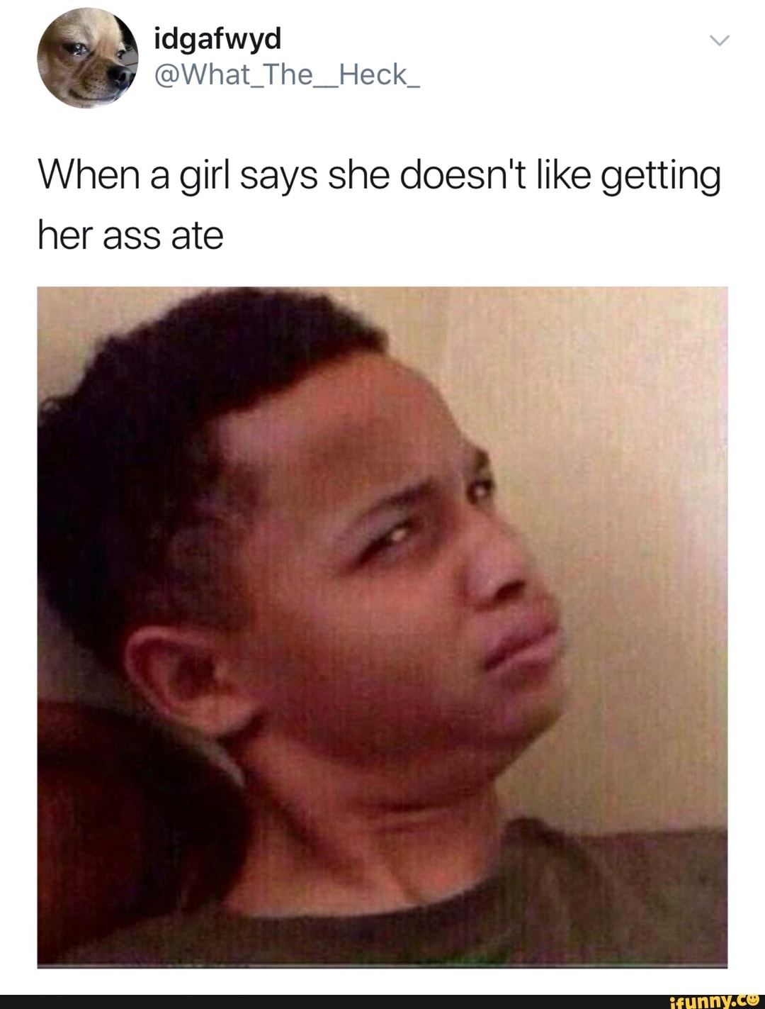 Girl gets ass ate