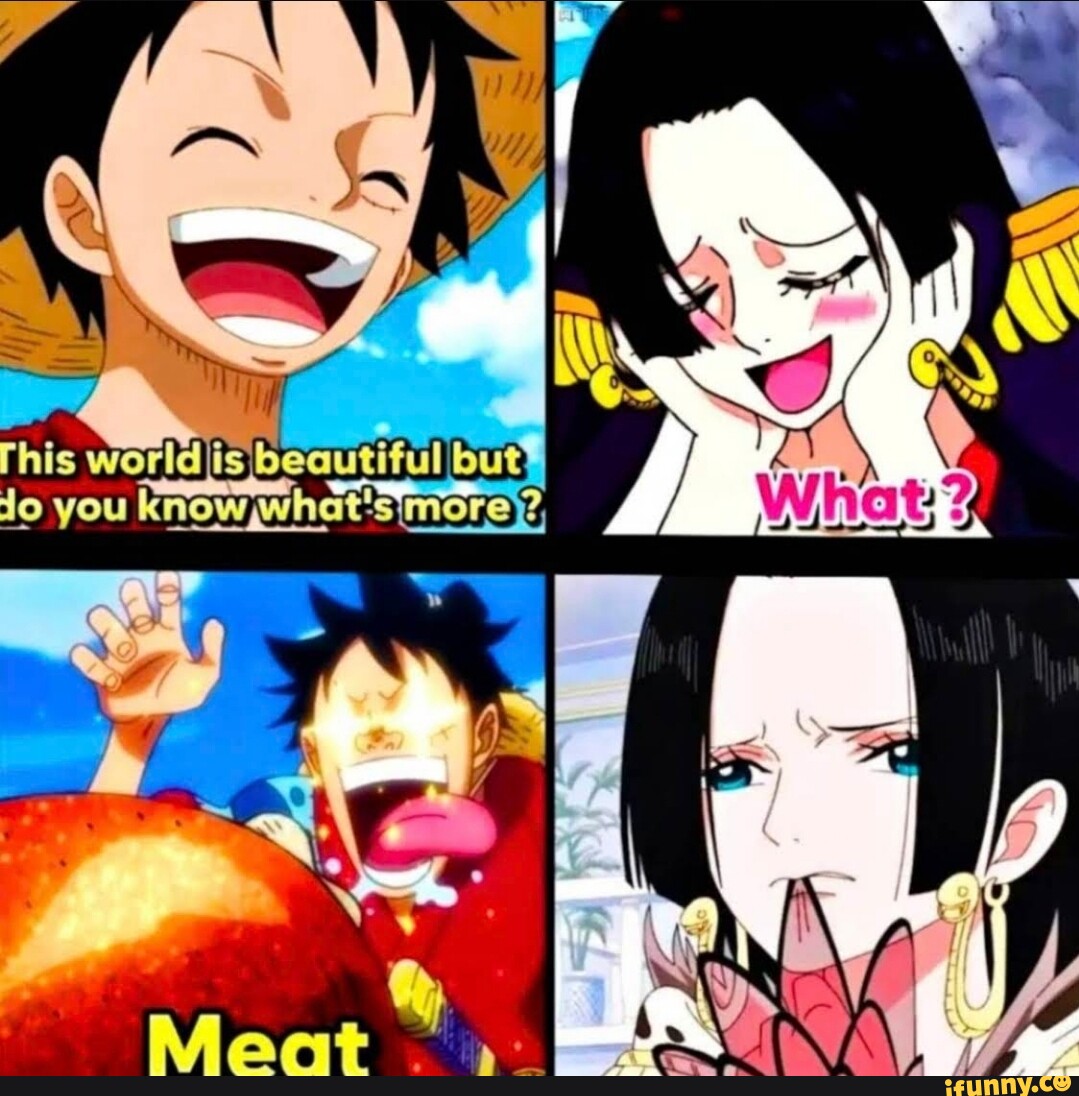 Hancockxluffy Memes Best Collection Of Funny Hancockxluffy Pictures On Ifunny 2276