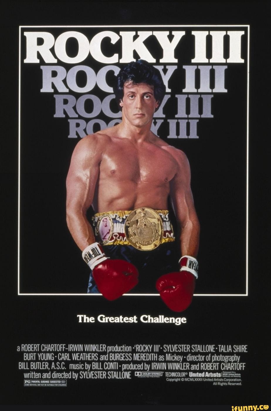 Rocky/Creed Posters - The Greatest Challenge ROBERT CHARTOFF-IRWIN ...