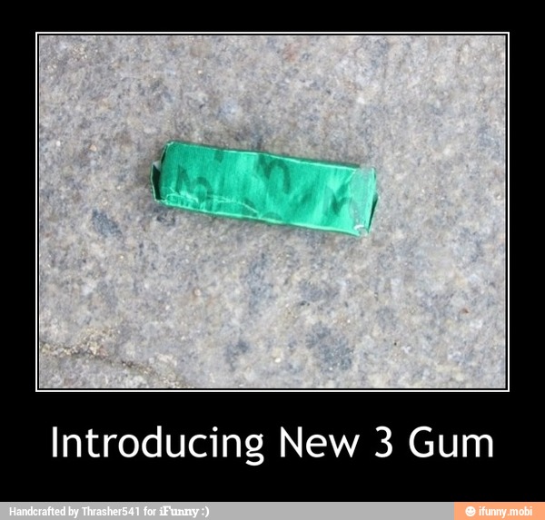 Introducing New 3 Gum - Introducing New 3 Gum