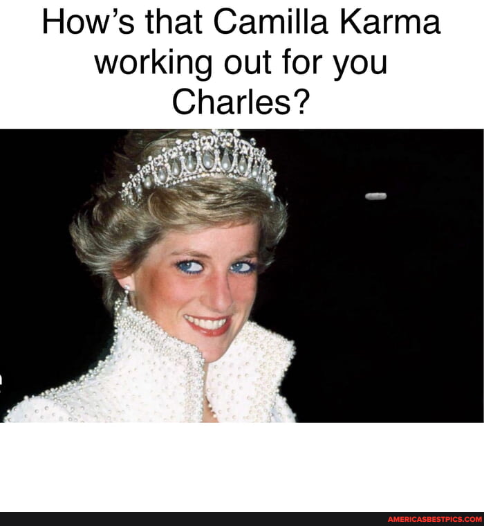 How's that Camilla Karma working out for you Charles? - America’s best ...