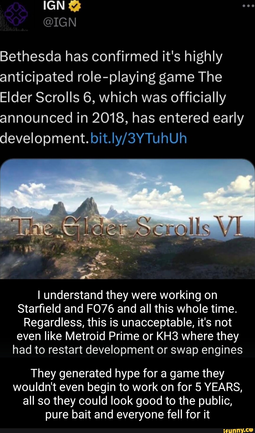 The Elder Scrolls 6 is officially in early development