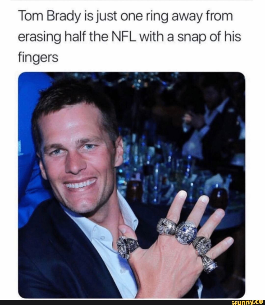 Tom Brady isjust one ring away from erasing half the NFL with a snap of ...