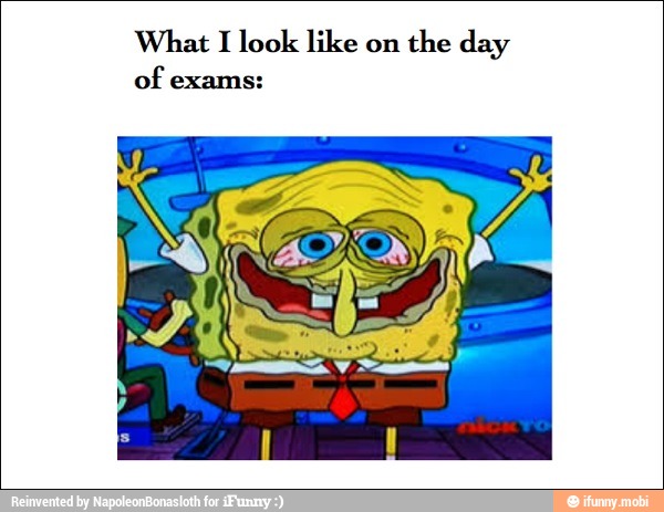 What I look like on
the day