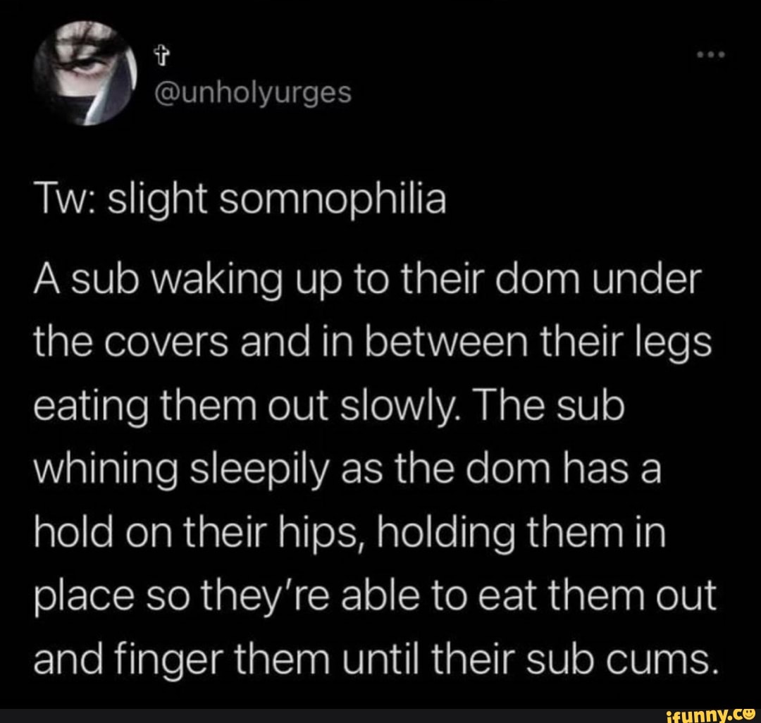 Consensual Somnophilia