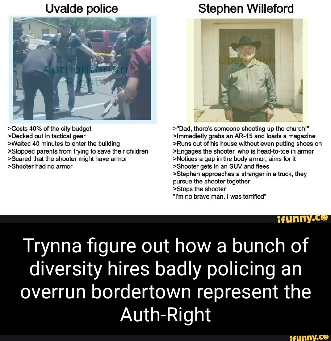 Uvalde police Stephen Willeford >Costs 40 of the city budget >"Dad