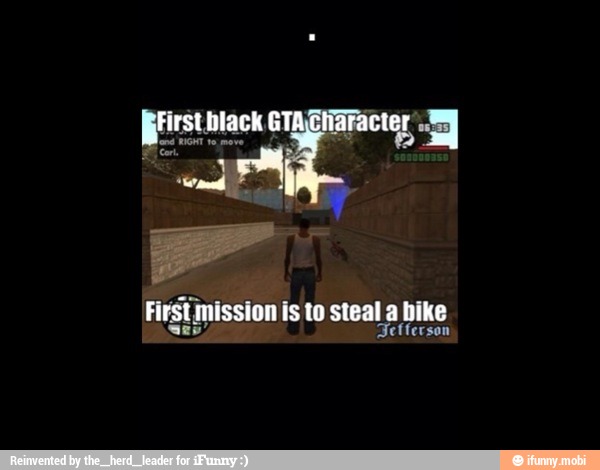First mission is to steal a bike
any Jefferson