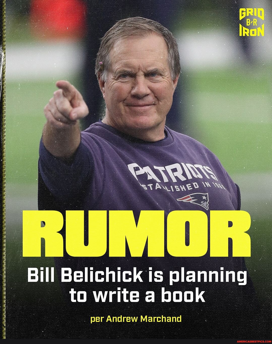 Bill Belichick’s newest endeavor? 📚 - Bill Belichick is planning to ...