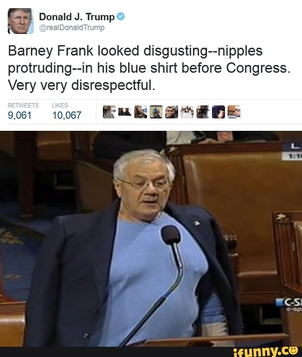 barney frank looked disgusting