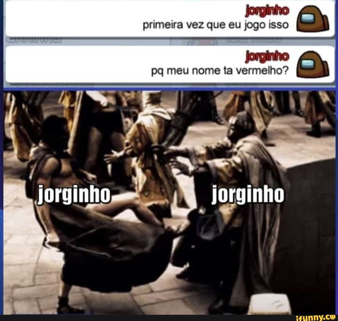 primeira vez que eu jogo isso pq meu nome ta vermelho?
jorginho jorginho