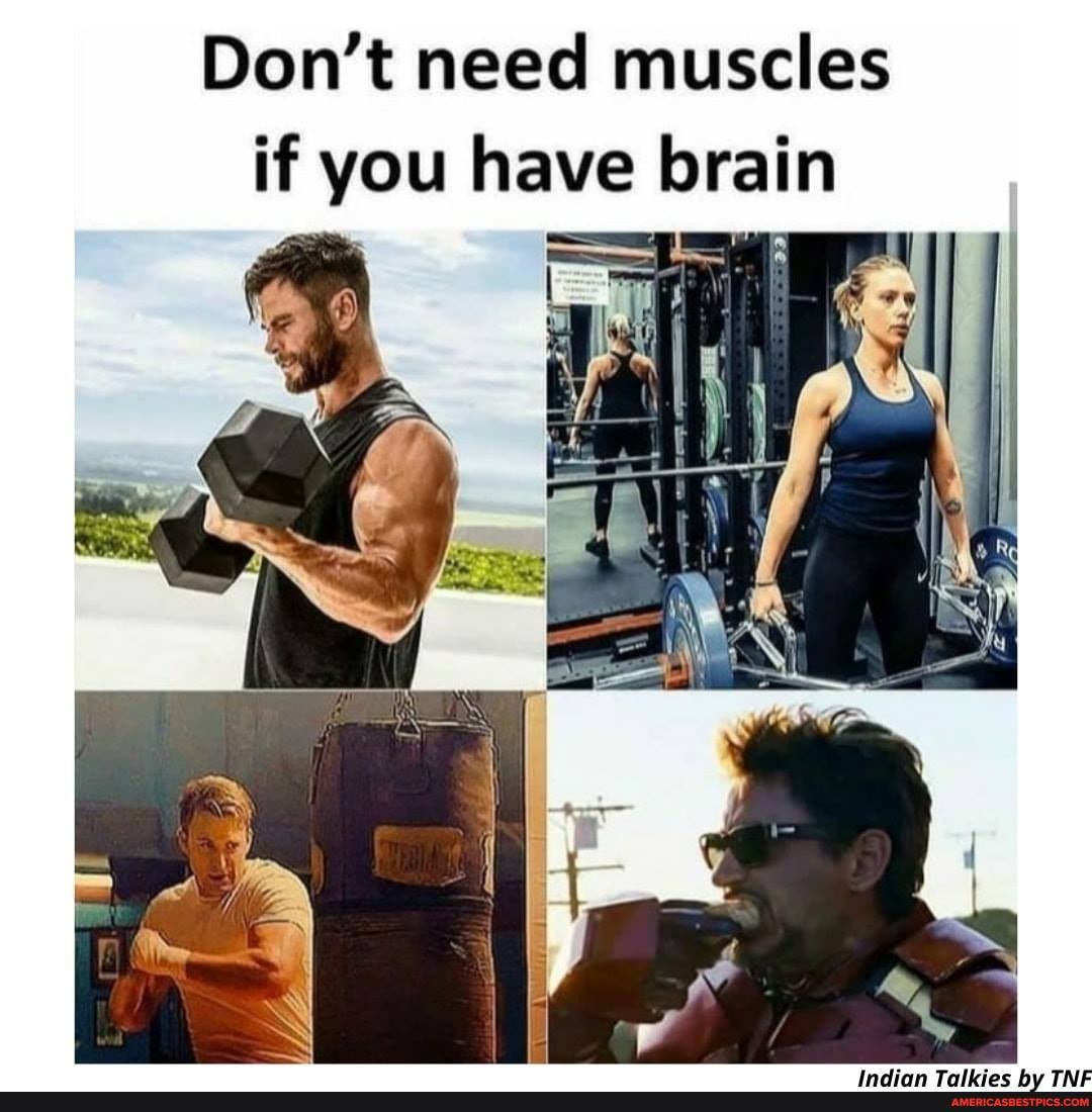 Don't need muscles if you have brain