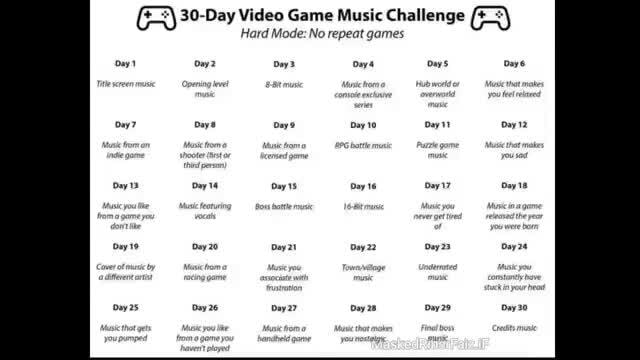 24+ 30 Day Video Game Challenge Pics