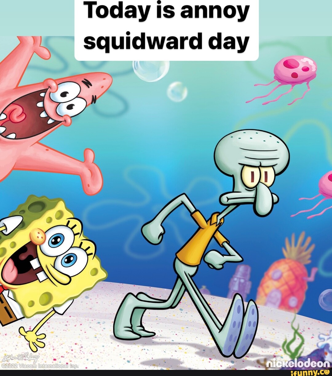 Today Is annoy squidward day seo.title