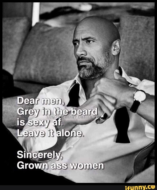 women should date men with beards meme