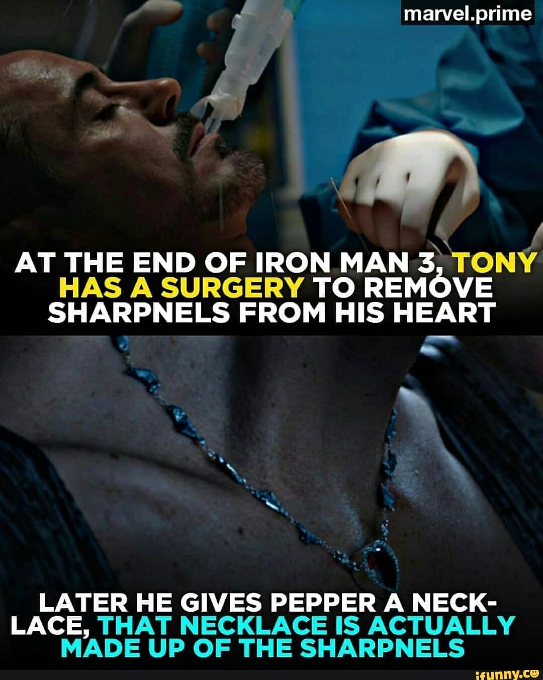 Can someone please explain why slap chop guy was in iron man 3 at 27:02 on  disney plus - 9GAG