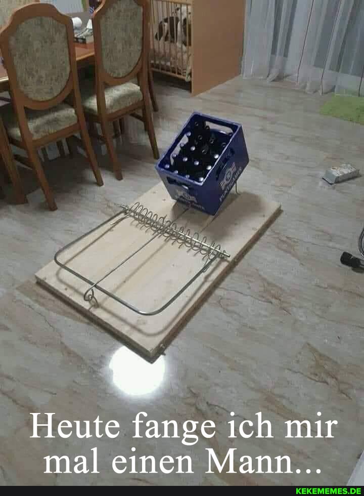 Heute fange ich mir mal einen Mann...