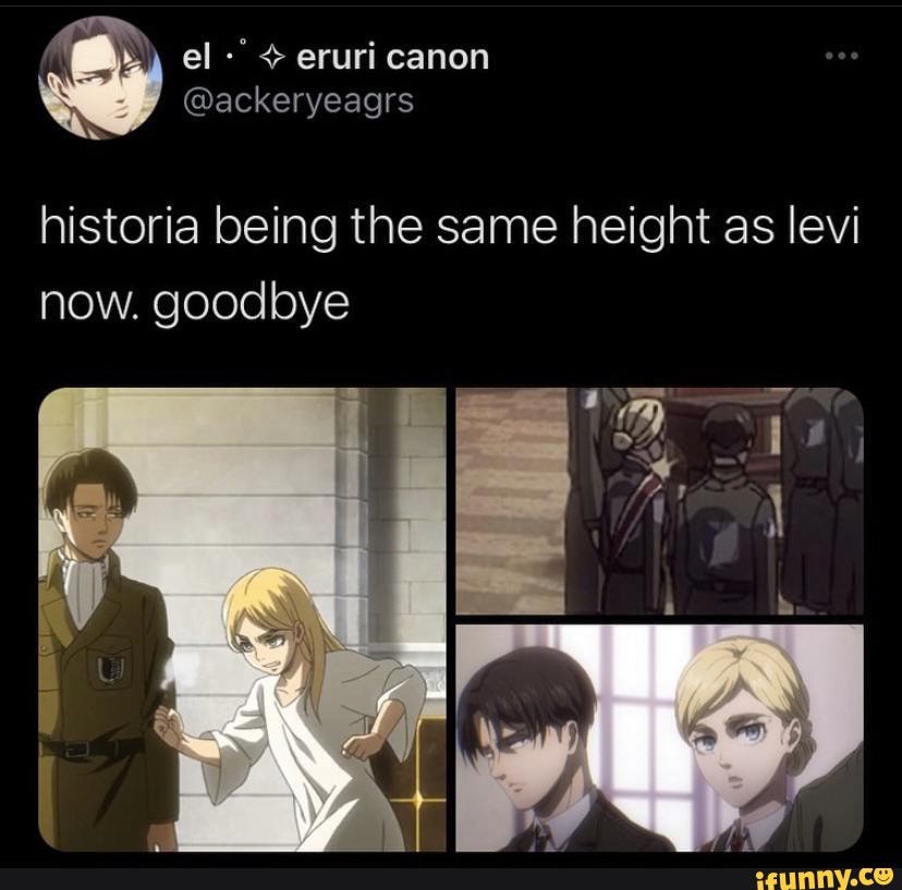 Eruri memes. Best Collection of funny Eruri pictures on iFunny