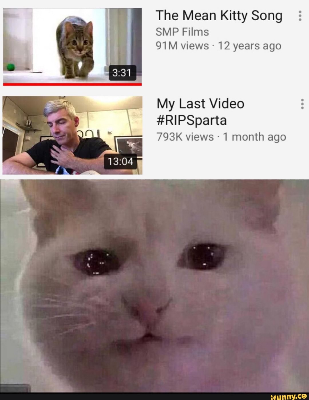 The Mean Kitty Song
SMP Films
91M views 12 years ago
My Last Video
793K views 1 month ago