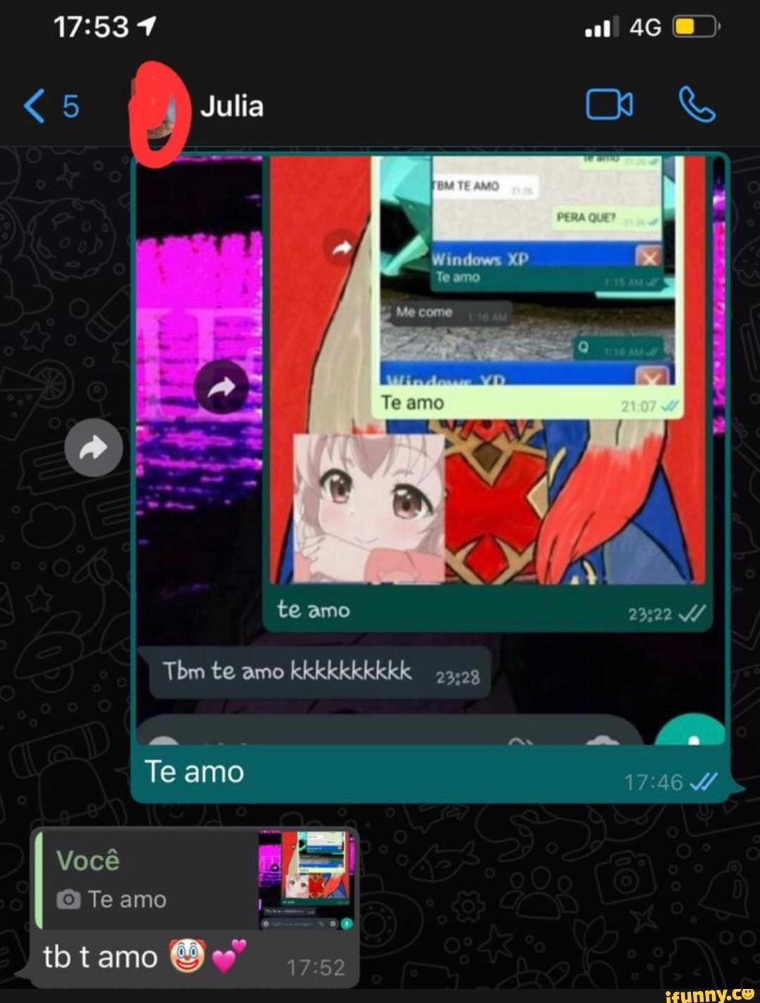 com
Te amo
46 "
te amo
Tbm te amo
ANDO)
Te amo
Você
Te amo
tb tamo Be"