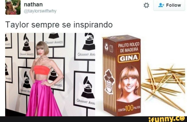 del
Taylor sempre se inspirando
