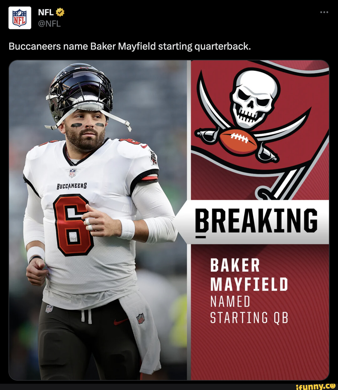 Buccaneers Name Baker Mayfield Starting QB I CBS Sports 