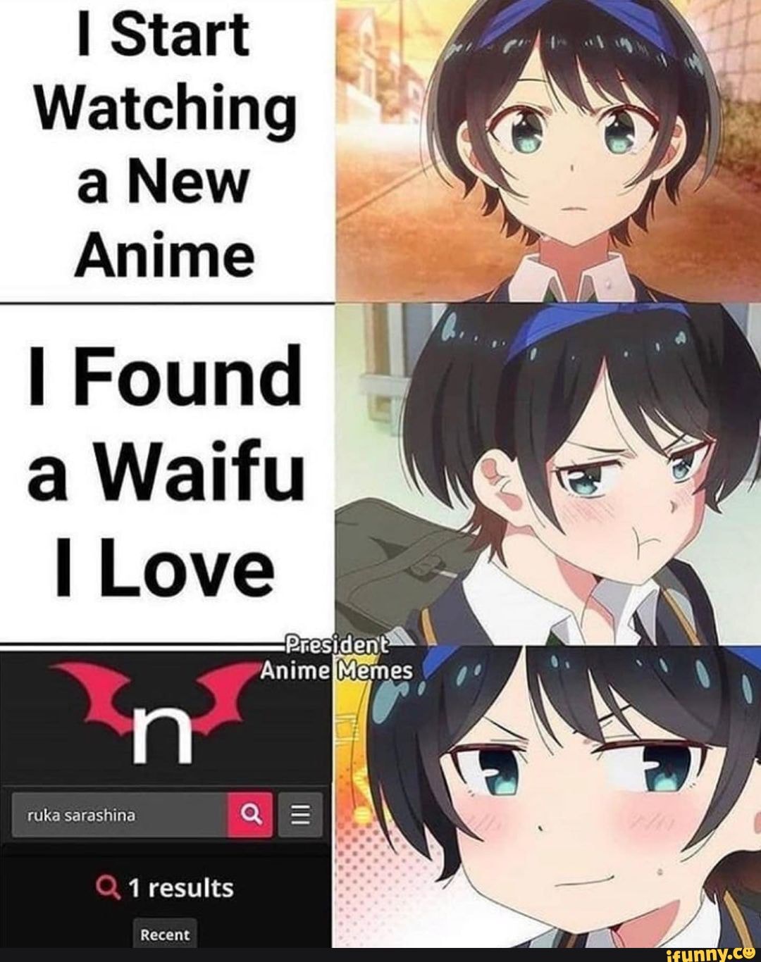 I Start Watching a New Anime 1 results 