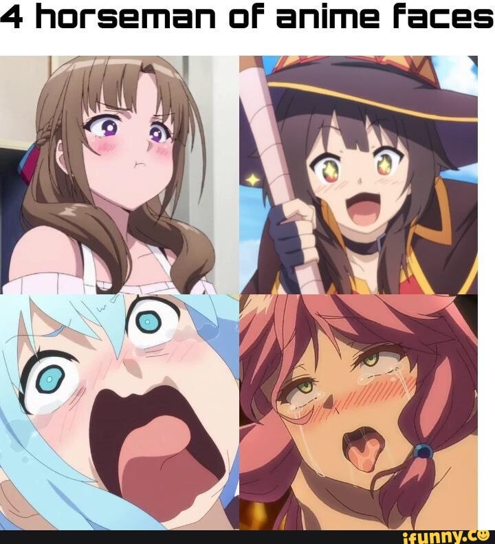 Anime faces vs meme faces - BreakBrunch