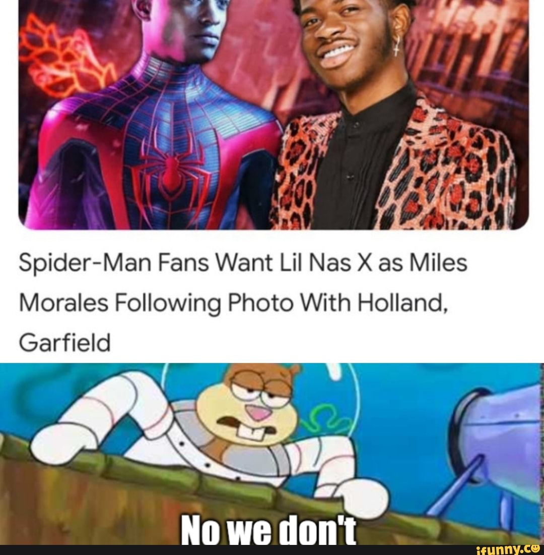 Ted it Spider-Man Fans Want Lil Nas X as Miles Morales Following Photo ...