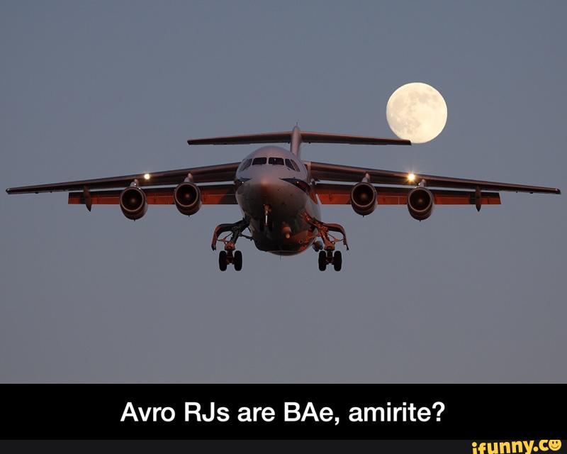 Avro RJs are BAe, amirite‘? - Avro RJs are BAe, amirite?