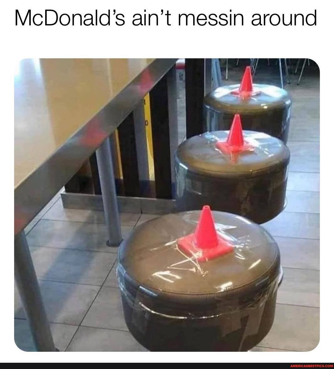 McDonald's ain't messin around