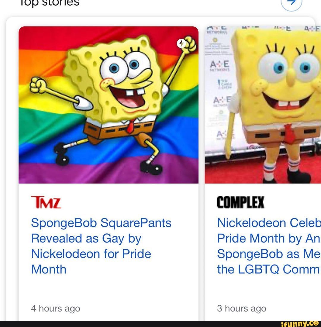 Nickelodeon Reveals Spongebob Squarepants Is Lgbtq In 0015