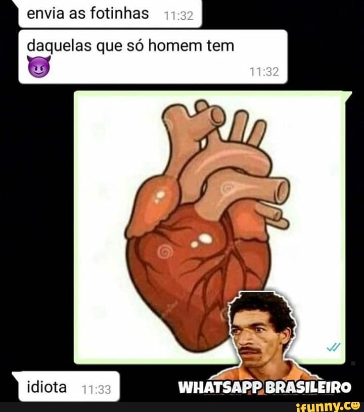 envia as fotinhas
daquelas que só homem tem
WHÁTSAPP BRASILEIRO