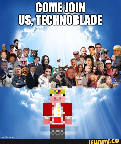 gaming technoblade Memes & GIFs - Imgflip