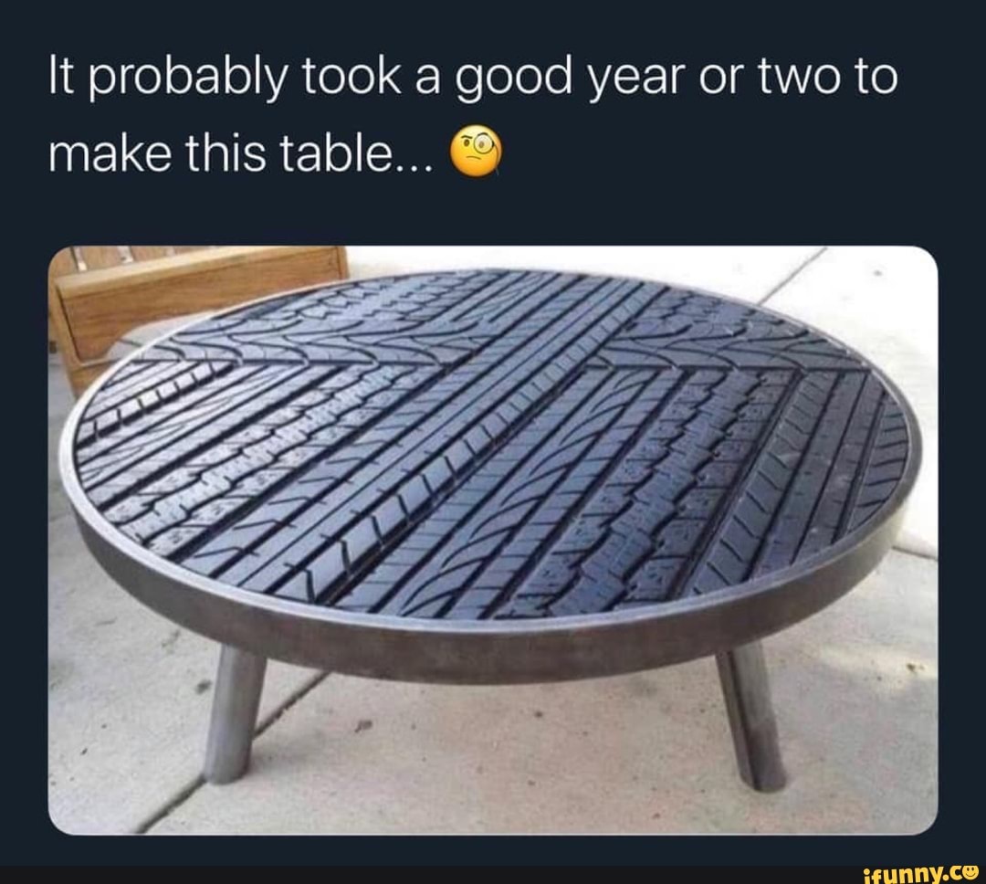 It probably took a good year or two to