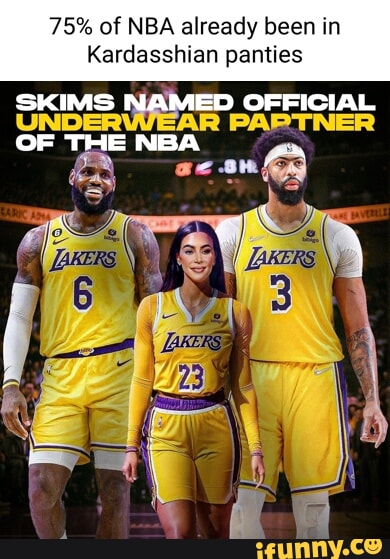 Skims Named Underwear Partner of the NBA