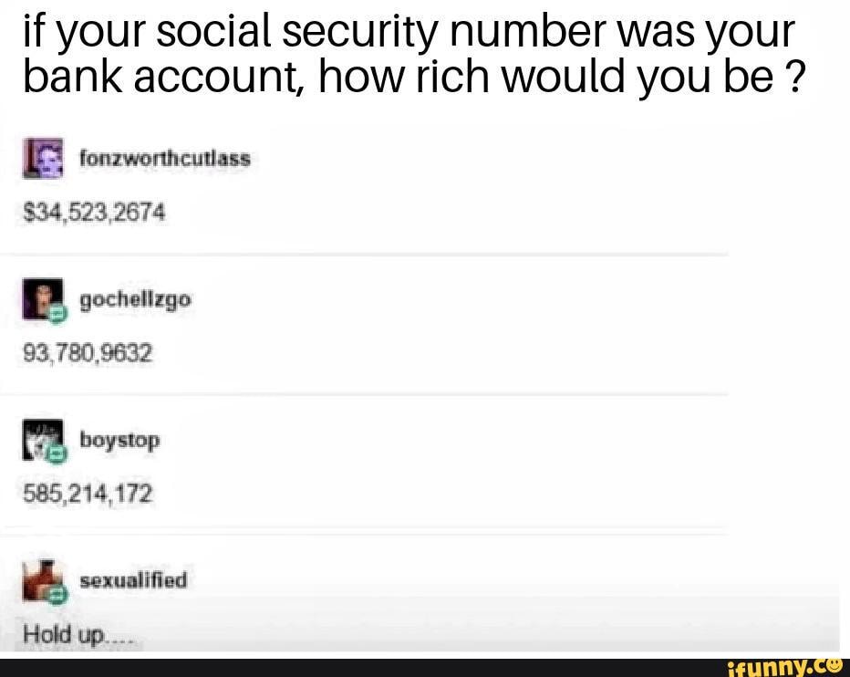 look up social security number in bank of america
