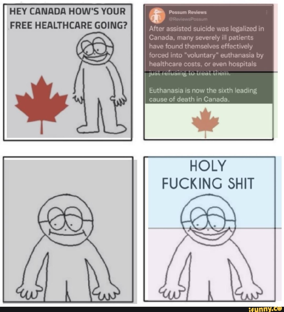 hey-canada-how-s-your-possum-reviews-free-healthcare-going-after