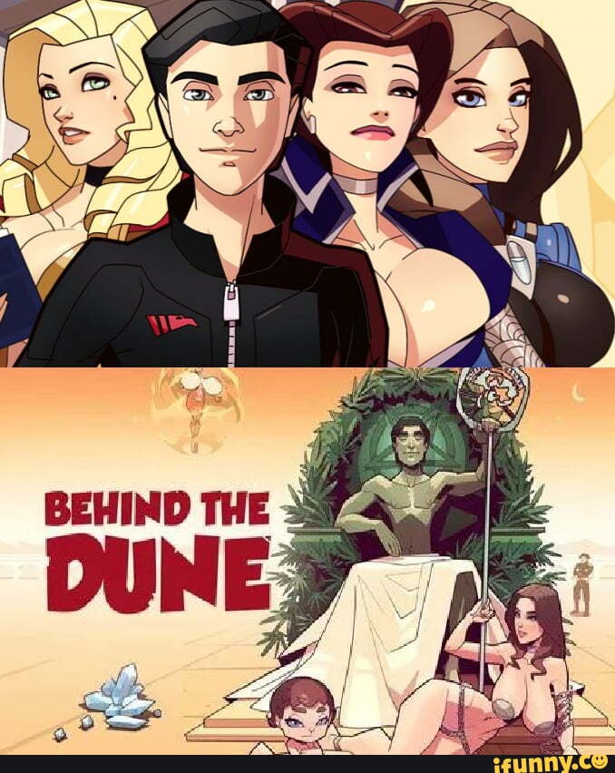 behind the dune