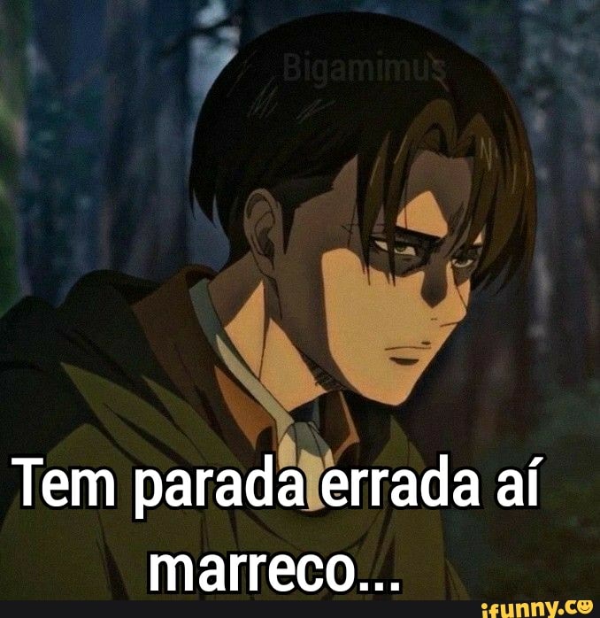 Tem parada errada aí marreco...