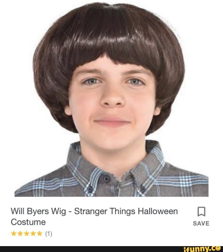 Will Byers Wig Stranger Things Halloween D Costume SAVE )