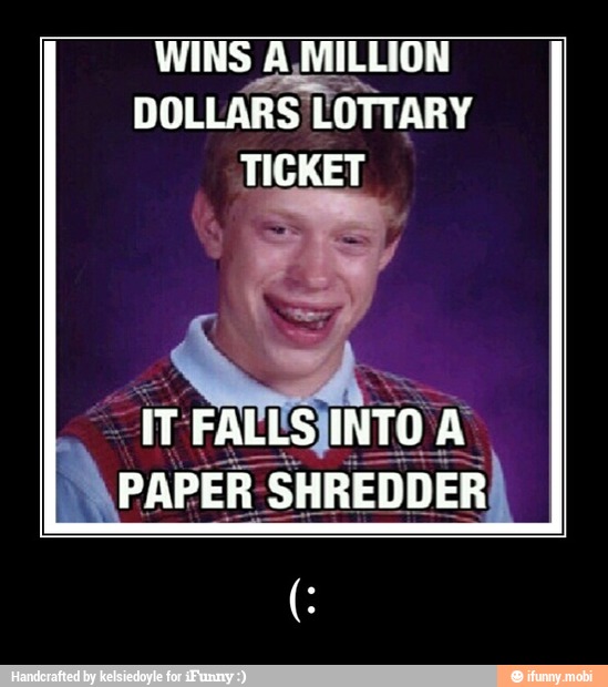 WINS A MILLION
DOLLARS LOTTARY
TICKET - (: