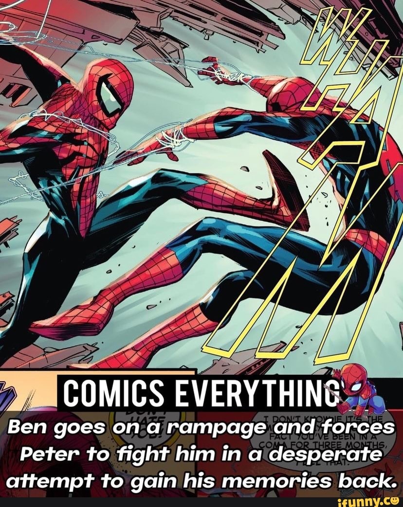 COMICS EVERYTHING Ben goes on a rampage and forces Peter to fight him ...