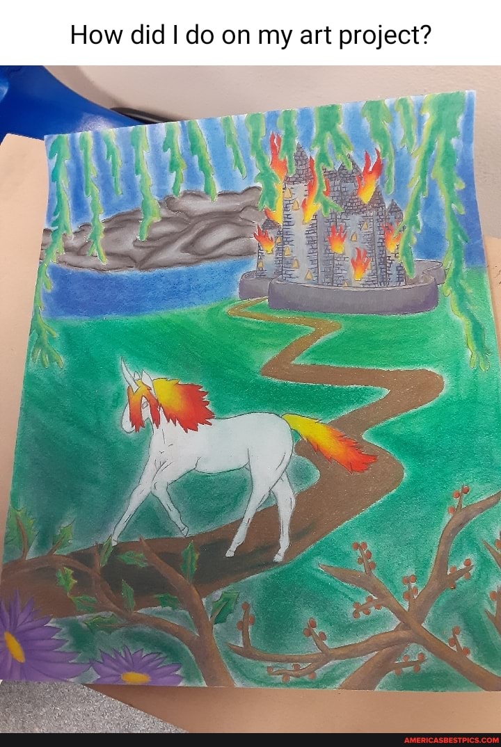 How did I do on my art project?