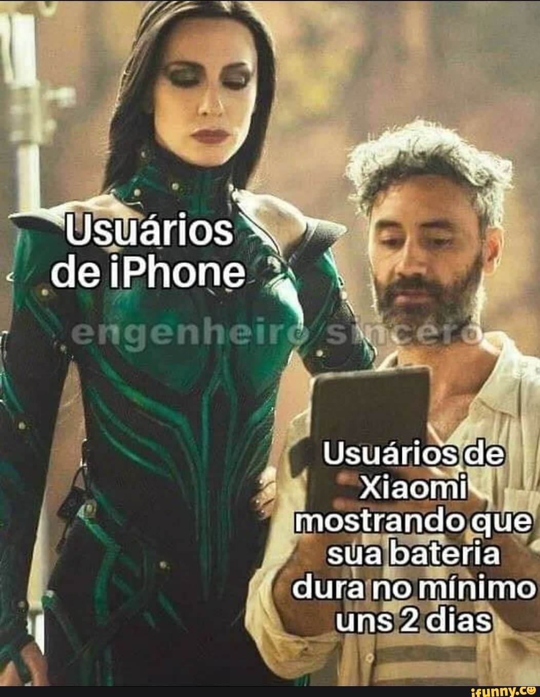 $ ago
"Usuári IOS deiPhone
Usuários de
Xiaomi mostrando que sua bateria dura no mínimo uns 2 dias
