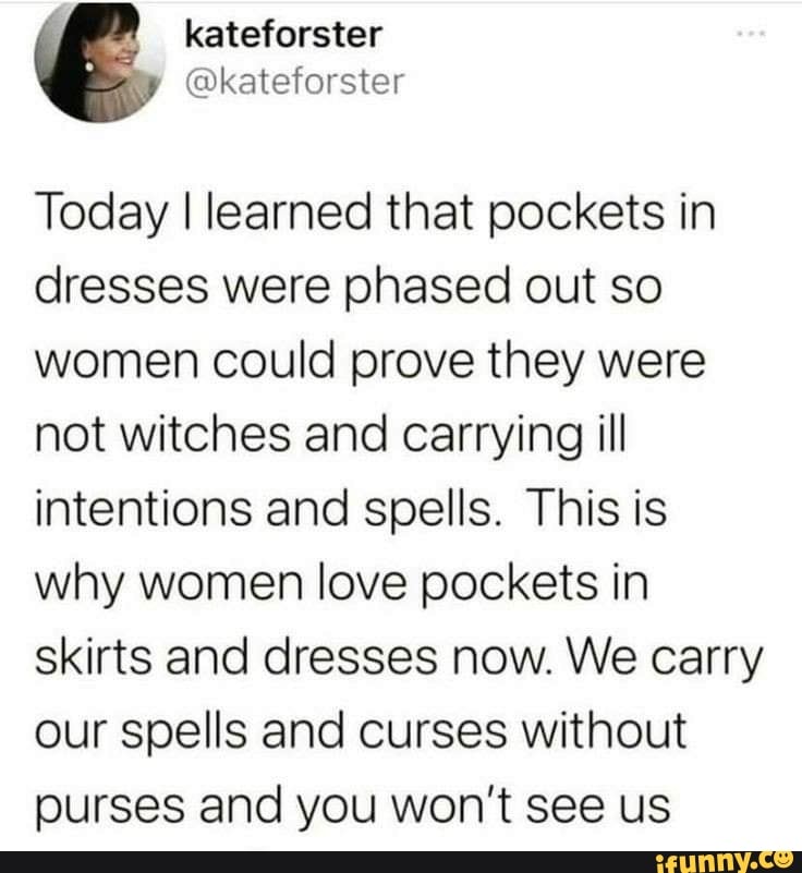 sikateforster kateforster Today I learned that pockets in dresses