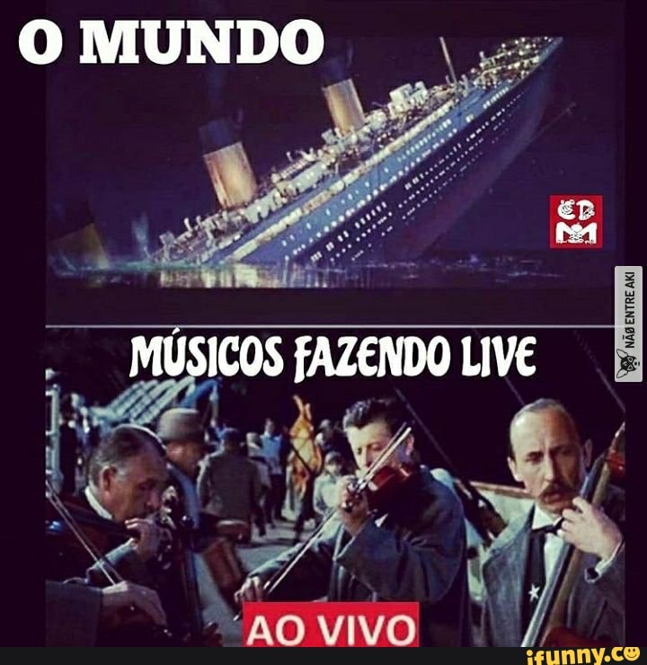 O MUNDO
MÚSICOS FAZENDO LIVE
VIVO