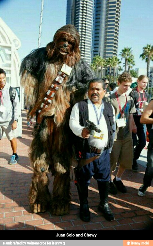 Juan Solo and Chewy