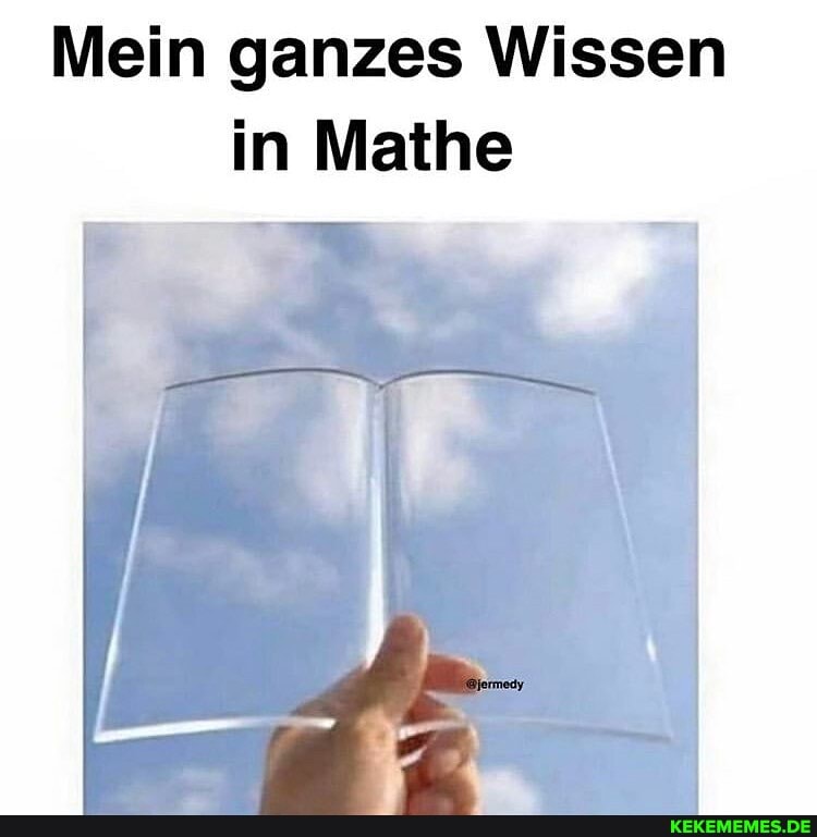 Mein ganzes Wissen in Mathe