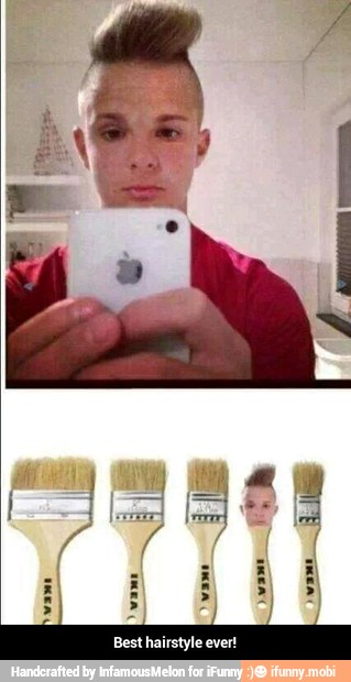 Best hairstyle ever!